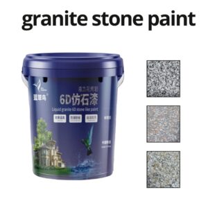 Liquid Granite Stone-Like Paint - Direct Supply for Renovation of Old Buildings/Historical Architecture, High Coverage, Retro Texture, Sufficient Stock